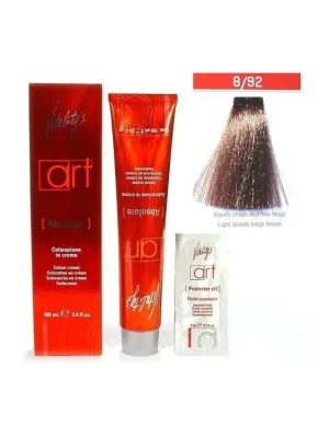 Omezená Nabídka VITALITYS Art Absolute Light Blonde Beige Brown 8-92 - Barva na vlasy s leskem 100ml