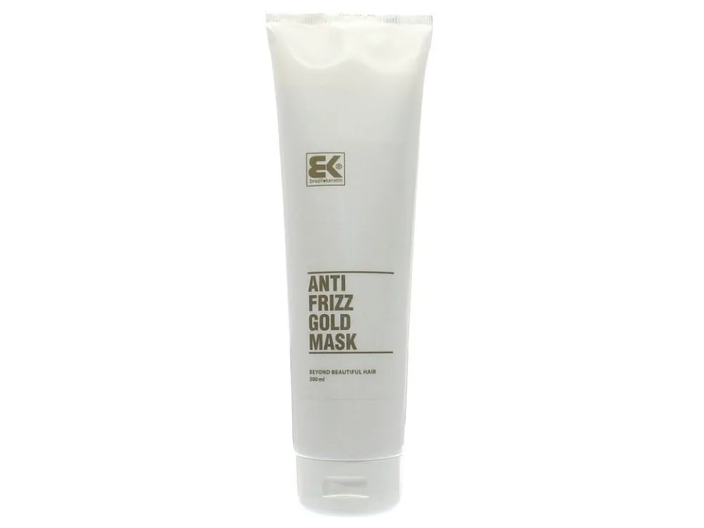 Oblíbený BRAZIL KERATIN Gold Mask regenerační keratinová maska na vlasy s přídavkem zlata 285ml
