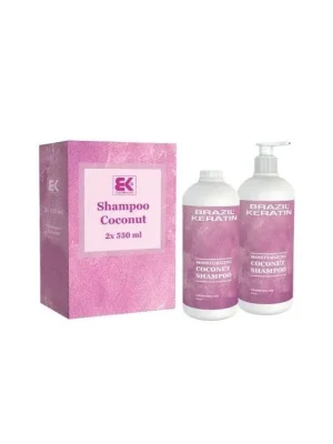 Pouze Dnes BRAZIL KERATIN Shampoo Coco čistící a hloubkově regenerující keratinový šampon 2x550ml