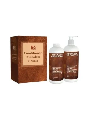Aktuální BRAZIL KERATIN Conditioner Chocolate hloubkově regenerující balzám s keratinem 2x550ml