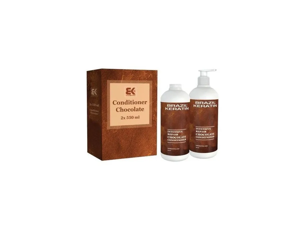 Aktuální BRAZIL KERATIN Conditioner Chocolate hloubkově regenerující balzám s keratinem 2x550ml