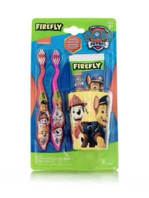 Nickelodeon Firefly Paw Patrol Dental Set Soft 3+ (Red and Pink) Autentický