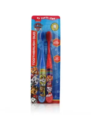 Nickelodeon Paw Patrol Toothbrush Duo Super Soft 4-6 (Blue and Red) Must-Have