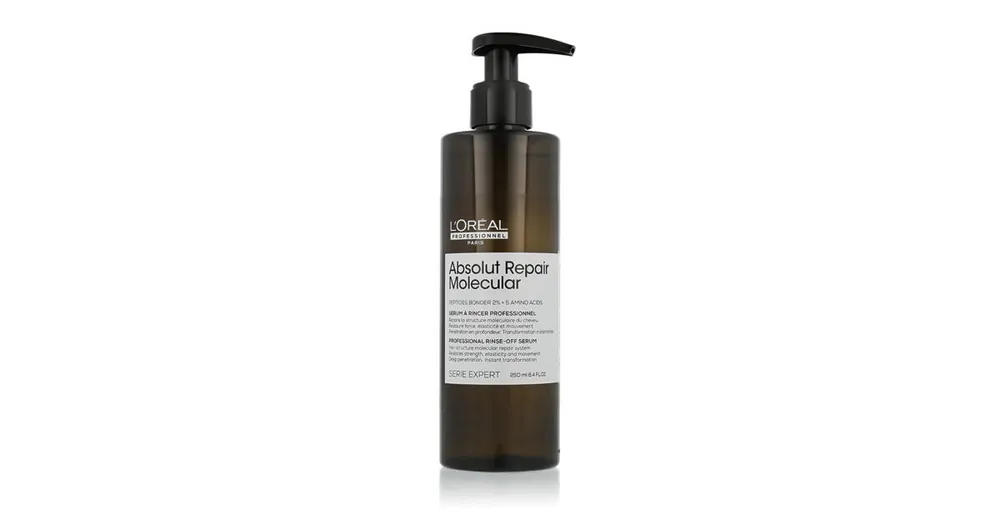 Dokud Zásoby Vydrží L'Oréal Professionnel Serie Expert Absolut Repair Molecular Hair Rinse-Off Serum 250 ml