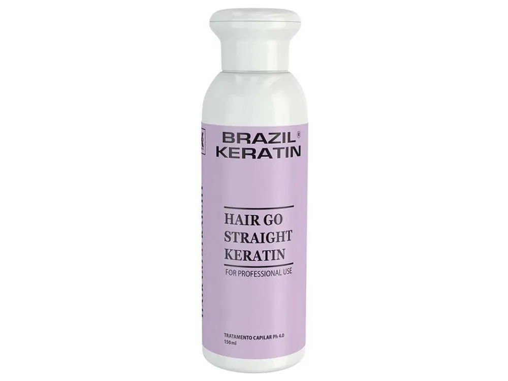 BRAZIL KERATIN Hair Go Straight - Brazilský keratin pro obnovu poškozených vlasů 150ml Nejlepší Cena