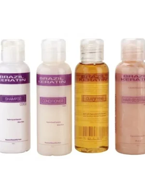 BRAZIL KERATIN HGS Start Set 4x100ml - Startovací balíček pro práci s Brazilským keratinem Levný