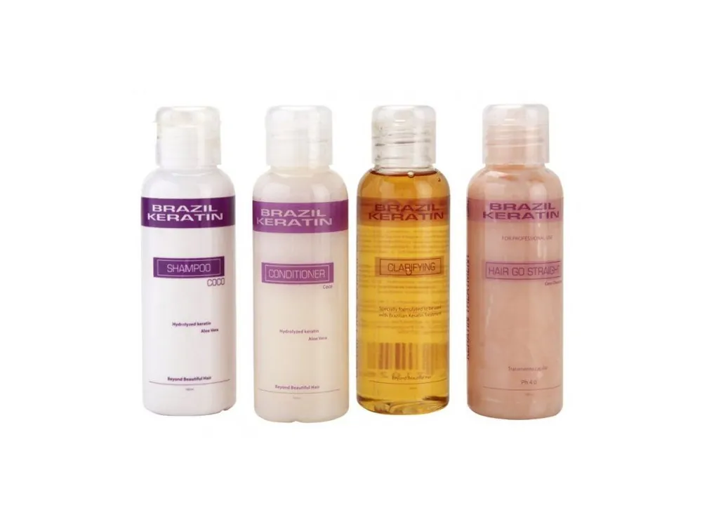 BRAZIL KERATIN HGS Start Set 4x100ml - Startovací balíček pro práci s Brazilským keratinem Levný