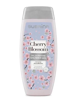 Nízká Cena SUBRÍNA Shower Gel Cherry Blossom - sprchový gel s vůní višňového květu 250ml