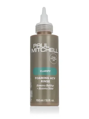 Novinka Paul Mitchell Clarify Foaming ACV Rinse 150 ml  .
