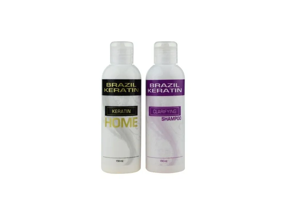 Akční Nabídka BRAZIL KERATIN Home Set - Keratin 150ml + Clarifying šampon 150ml - pro domácí použití