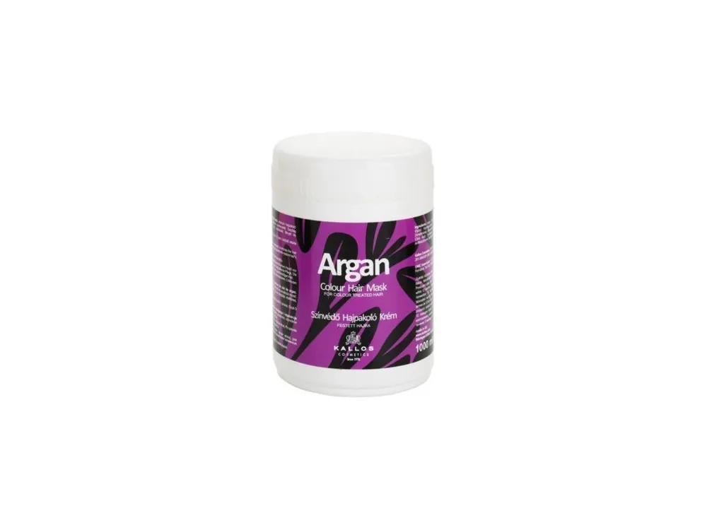 Objednat Nyní KALLOS Argan Colour Hair Mask 1000ml - maska s Arganem na barvené vlasy