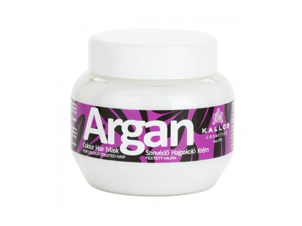 Horká Nabídka KALLOS Argan Colour Hair Mask 275ml - maska s Arganem na barvené vlasy