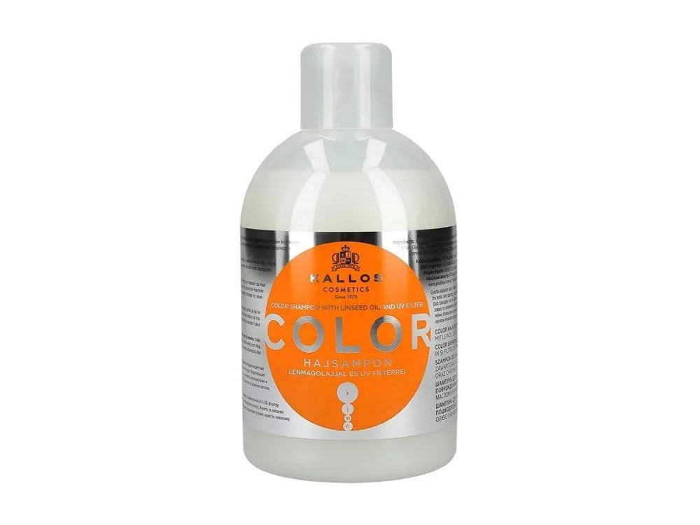 KALLOS KJMN Color Shampoo 1000ml - šampon na barvené a poškozené vlasy Výhodná Nabídka