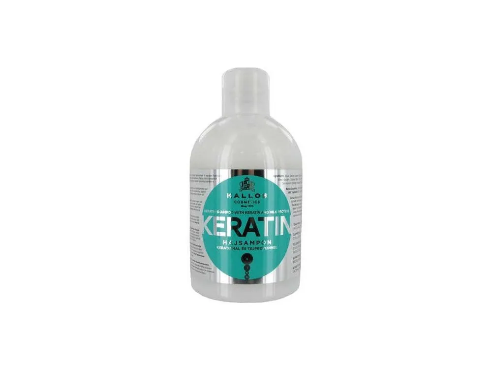 KALLOS KJMN Keratin Shampoo 1000ml - regenerační keratinový šampon na suché vlasy Poslední Šance
