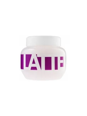 KALLOS Cosmetics Latte Hair Mask 275ml - maska na vlasy poškozené a po trvalé ondulaci Speciální Cena