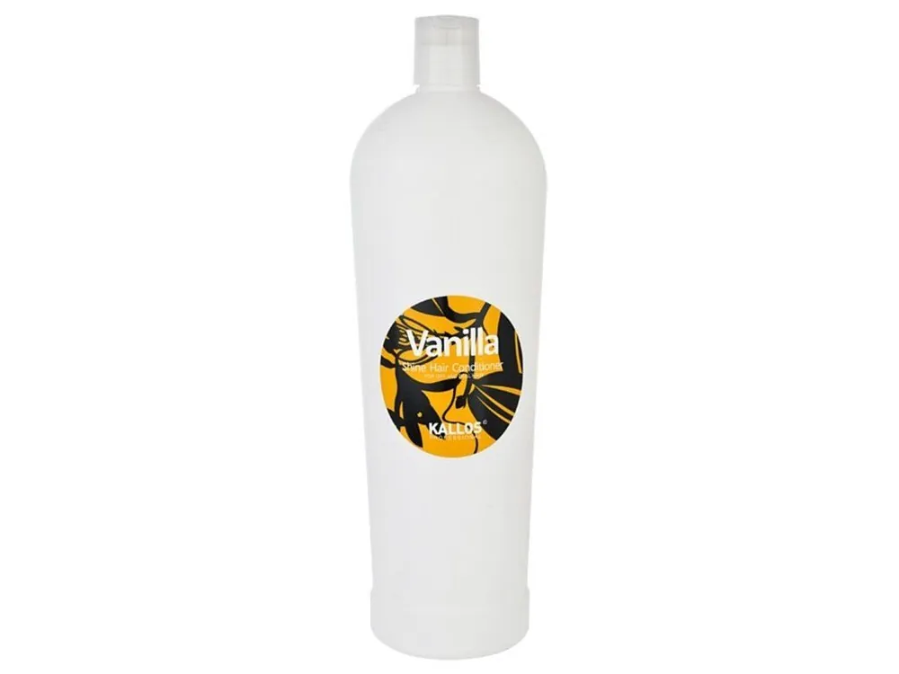 KALLOS Vanilla Shine Hair Conditioner 1000ml - kondicioner pro suché pro matné vlasy Nová Kolekce