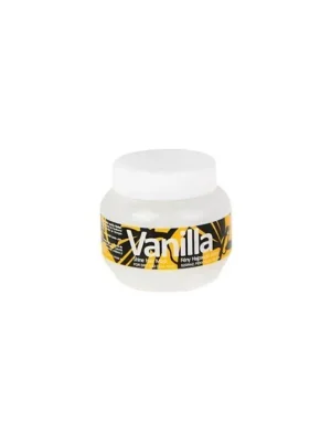 Víkendová Akce KALLOS Vanilla Shine Hair Mask 275ml - maska pro suché pro matné vlasy