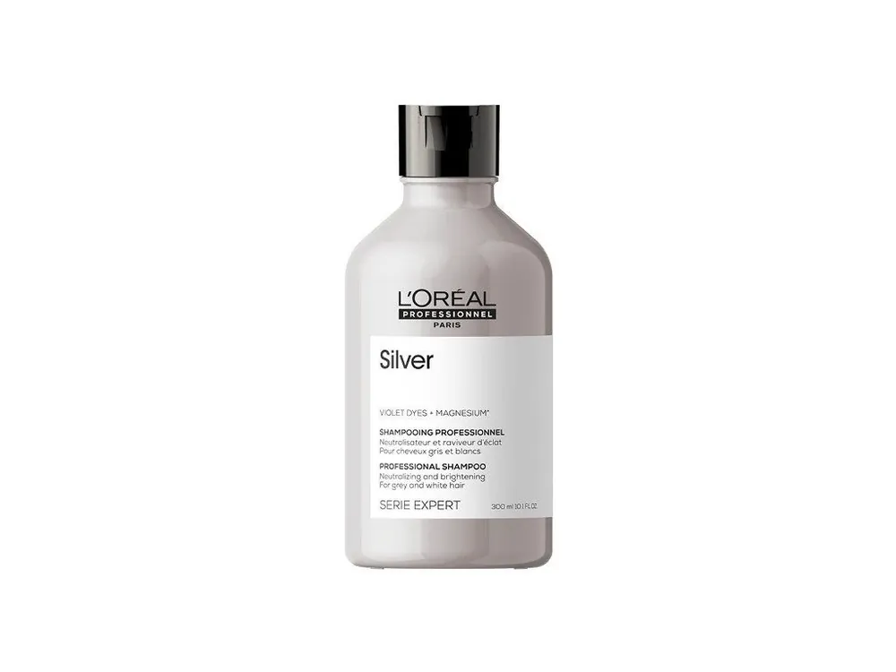 LOREAL Professionnel Expert Magnesium Silver Shampoo 300ml - šampon pro bílé a melírované vlasy Sleva