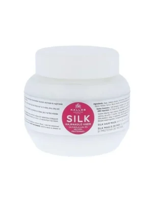 Vrácení Zdarma KALLOS KJMN Silk Hair Mask 275ml - hydratačně regenerační maska na zničené vlasy