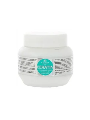 KALLOS KJMN Keratin Hair Mask 275ml - hydratační keratinová maska na suché vlasy Dokud Zásoby Vydrží