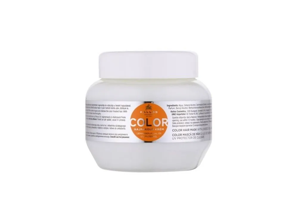 KALLOS KJMN Color Hair Mask 275ml - maska na barvené a poškozené vlasy Víkendová Akce