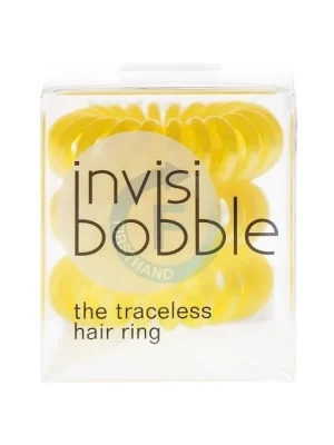 INVISIBOBBLE Original Hair Ring Yellow 3ks - Spirálová gumička do vlasů - žlutá Akční Nabídka
