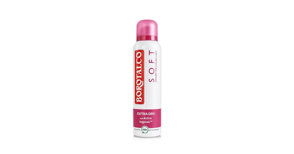 Speciální Cena Borotalco Soft Powdery Pink Flowers Scent Deo Spray 48H 150 ml