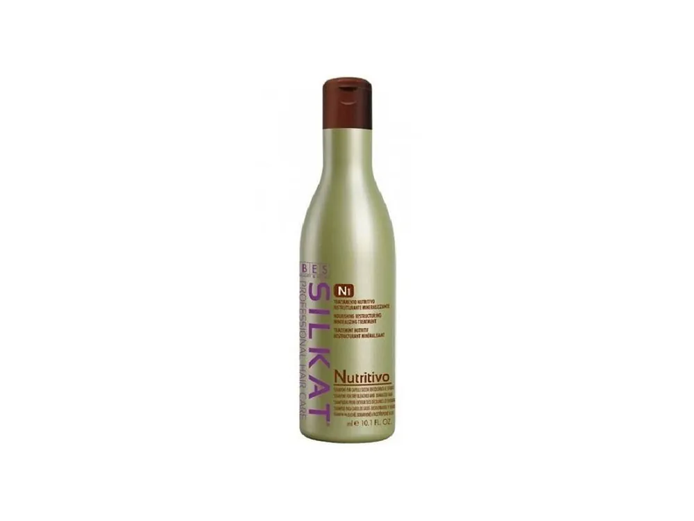 Nová Kolekce BES Silkat Nutritivo Shampoo N1 - šampon na velmi poškozené vlasy 1000ml