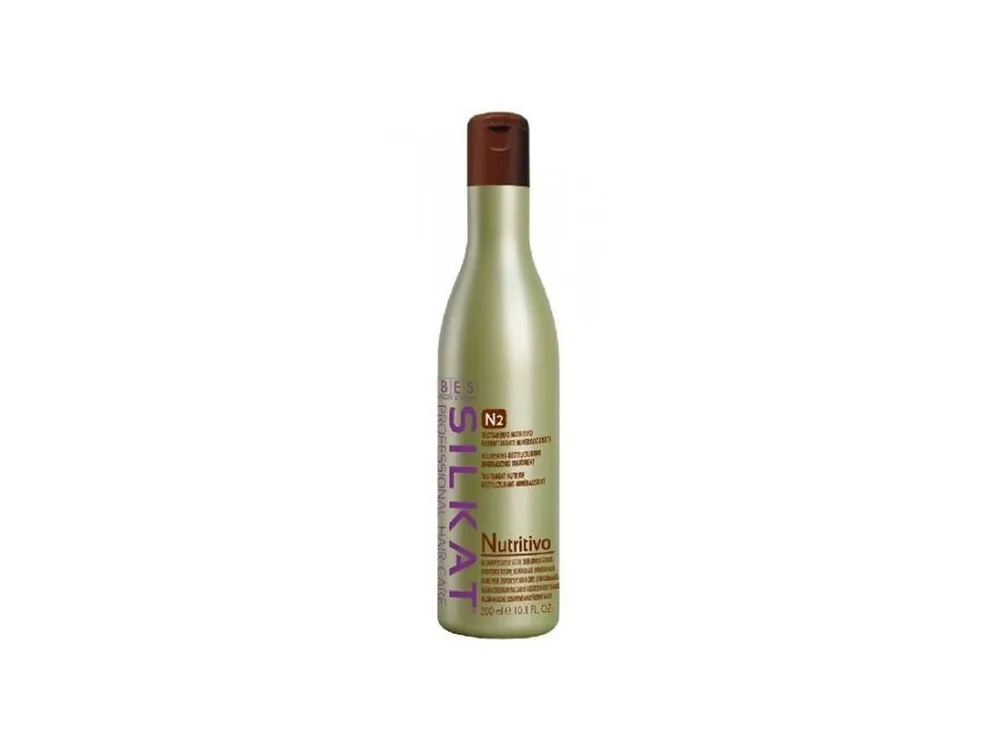 BES Silkat Nutritivo Balsamo N2 - vyživující balzám na poškozené vlasy 300ml Dokud Zásoby Vydrží
