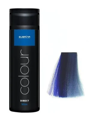 SUBRINA Direct Colour Blue 200ml - Gelová barva na vlasy - modrá Cenově Výhodný