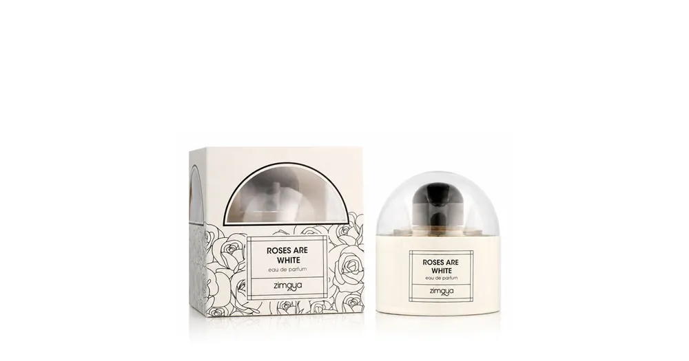 Značkový Zimaya Roses Are White EDP poškozená krabička 100 ml UNISEX .
