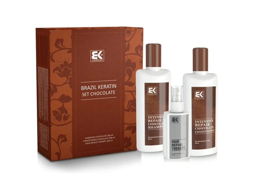 BRAZIL KERATIN Chocolate dárková sada Set - čokoláda Výhodná Nabídka