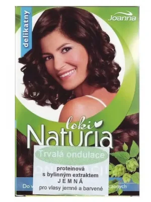 Oblíbený JOANNA Proteinová trvalá ondulace na vlasy s bylinným extraktem 2x75ml - jemná