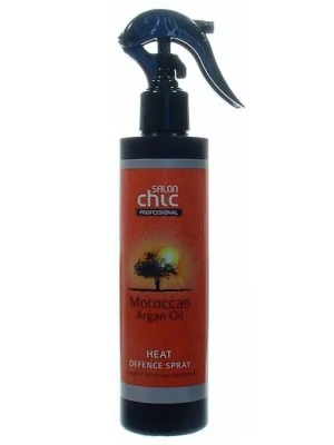 Odeslání Ihned SALON CHIC Heat Defence Spray Argan Oil 200ml - ochrana vlasů před žehlením a fénováním