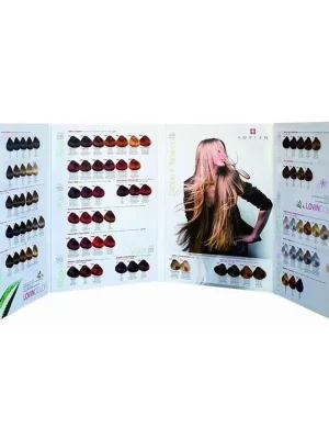 Top Prodej LOVIEN ESSENTIAL Vlasový vzorník barev na vlasy LOVIN Color 100ml