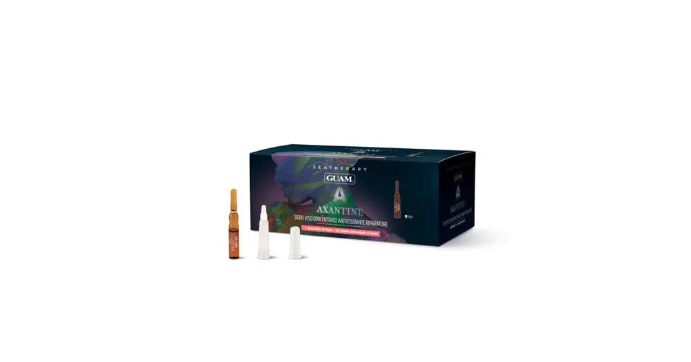Ověřený GUAM Axantine 8 Face Anti-Aging Vials 8 x 2 ml