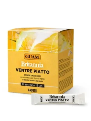GUAM Britannia Flat Belly Liquid Food Supplement 30 x 12 ml Hit Sezóny