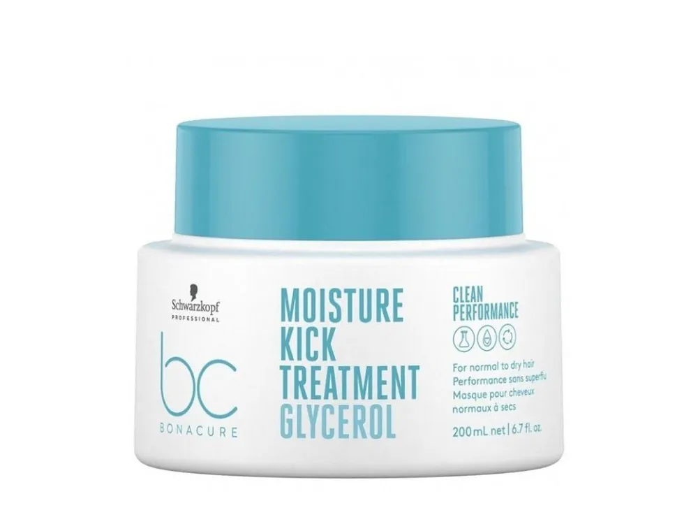 SCHWARZKOPF BC Moisture Kick Treatment 200ml - kůra pro suché a trvalené vlasy Nízká Cena