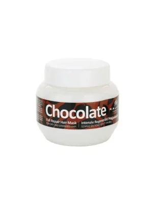 KALLOS Chocolate Repair Mask 275ml - kúra na suché lámavé vlasy Cenová Bomba
