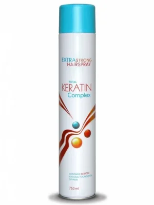 KERATIN Complex Extra Strong Hairspray 750ml - keratinový lak na vlasy ultra silný Speciální Cena