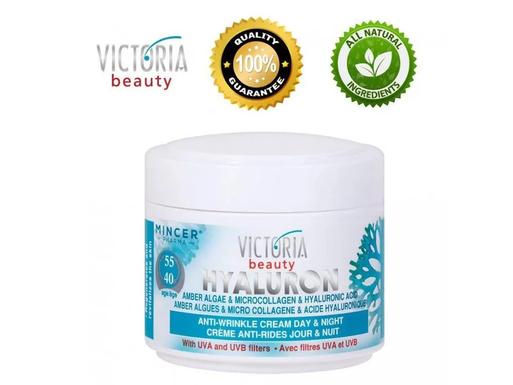 VICTORIA BEAUTY HYALURON 40+ Denní a noční krém s kyselinou hyaluronovou 50ml Kup Teď