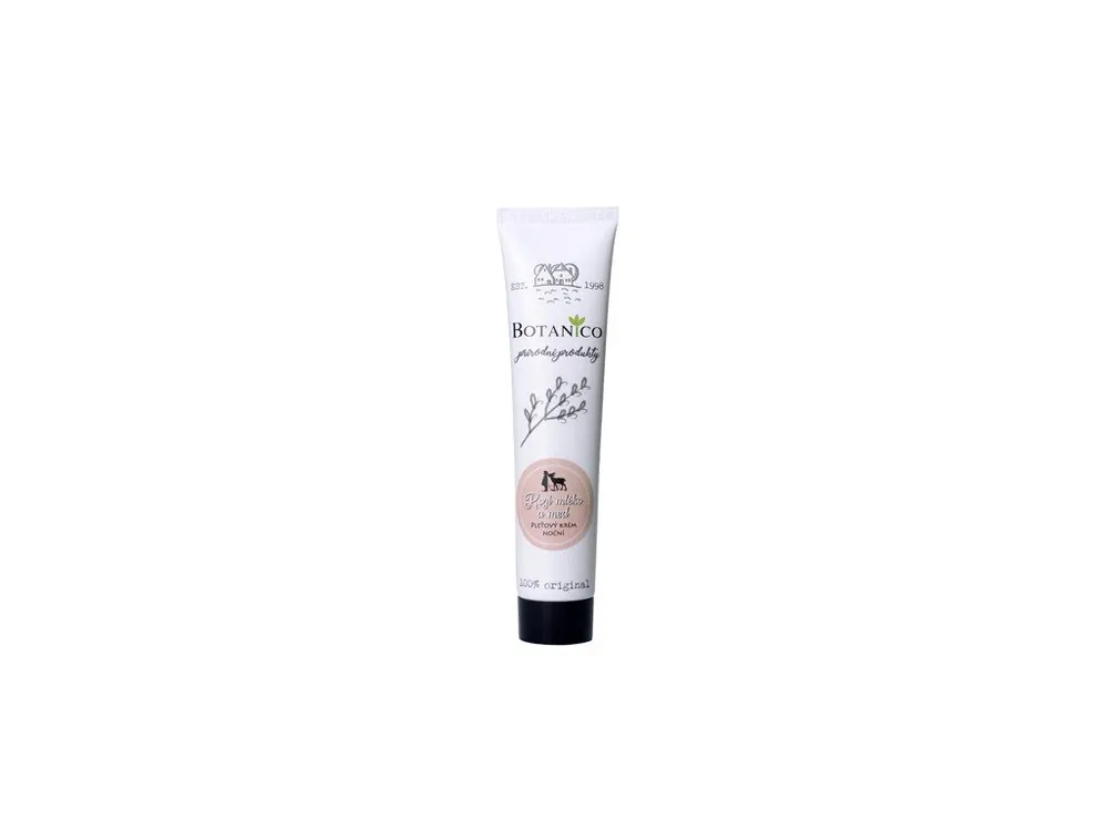 Top Prodej BOTANICO Noční krém s kozím mlékem a medem 75 ml