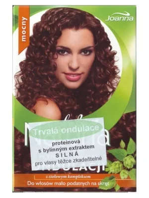 JOANNA Proteinová trvalá ondulace na vlasy s bylinným extraktem 2x75ml - silná Přímo Od Výrobce