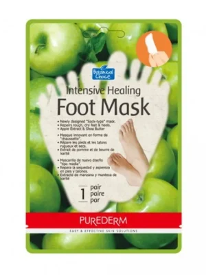 Purederm Intenzivní hojivá maska na nohy s výtažky z jablka, 1 pár Novinka