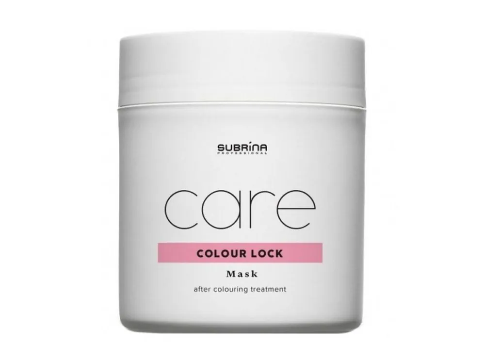 SUBRÍNA Care Colour Lock Mask 500ml - maska na ochranu barvy po barvení Cenově Výhodný