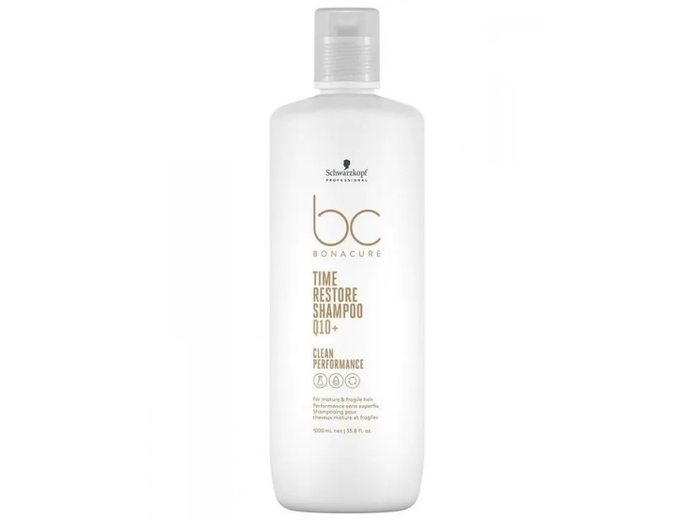 Akční Nabídka SCHWARZKOPF BC Q10 Time Restore Shampoo obnovující šampon s koenzymem Q101000ml