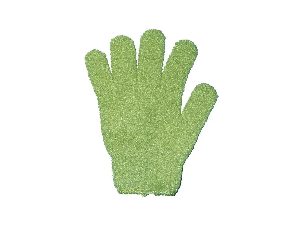 Nová Kolekce Standelli Professional Masážní rukavice zelená 15,5x15,5 cm