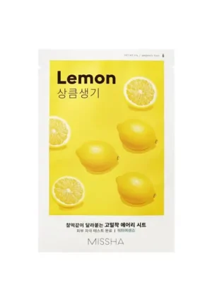 MISSHA Airy Fit Sheet Mask Lemon 19 g Horká Nabídka