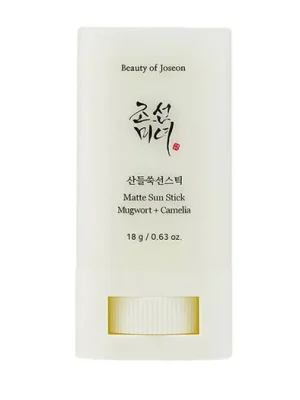 Nakupujte Hned Beauty of Joseon Matte Sun Stick Mugwort + Camelia SPF 50 18 g
