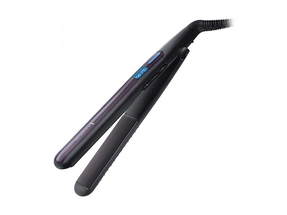 Akční Nabídka REMINGTON S6505 Pro Sleek And Curl - Úzká žehlička na vlasy s LCD displejem